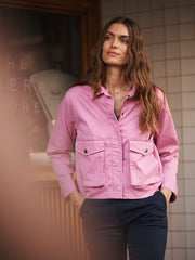 Madeleine cotton jacket - Pink