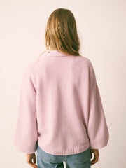 Maggie cashmere cardigan - Soft Pink | NRBY Clothing