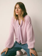 Maggie cashmere cardigan - Soft Pink | NRBY Clothing