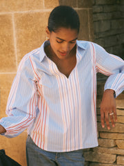 Mara cotton stripe shirt | NRBY Clothing