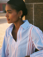 Mara cotton stripe shirt | NRBY Clothing