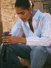 Mara cotton stripe shirt | NRBY Clothing