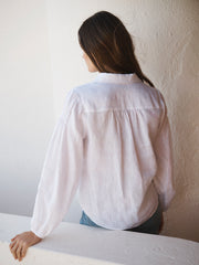 Mara linen shirt - White