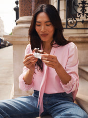 Mayara cotton shirt - Pink