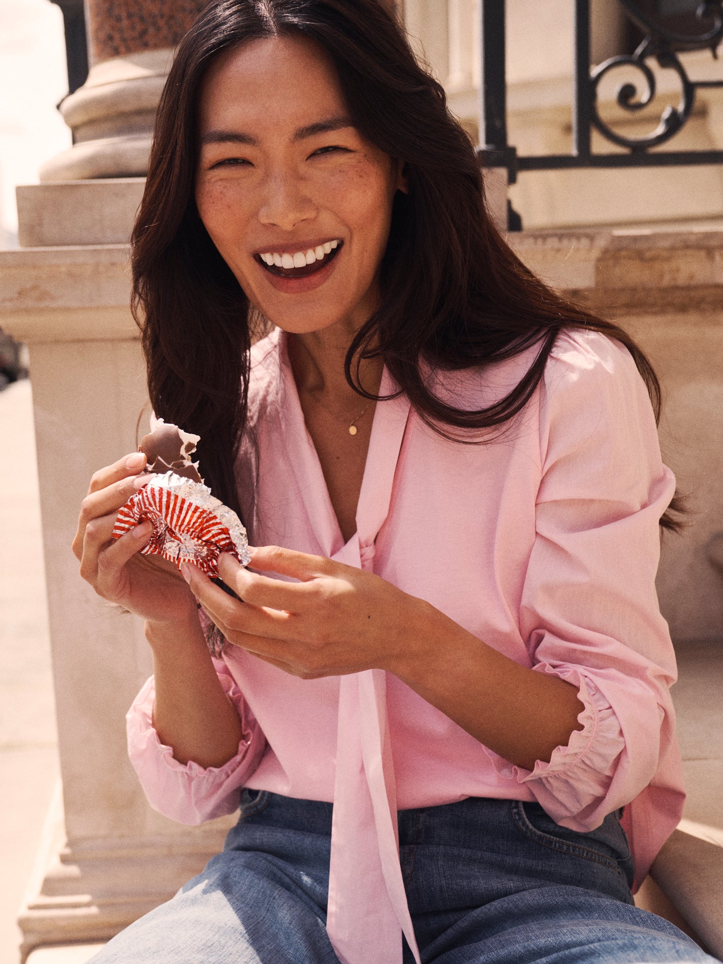 Mayara cotton shirt - Pink