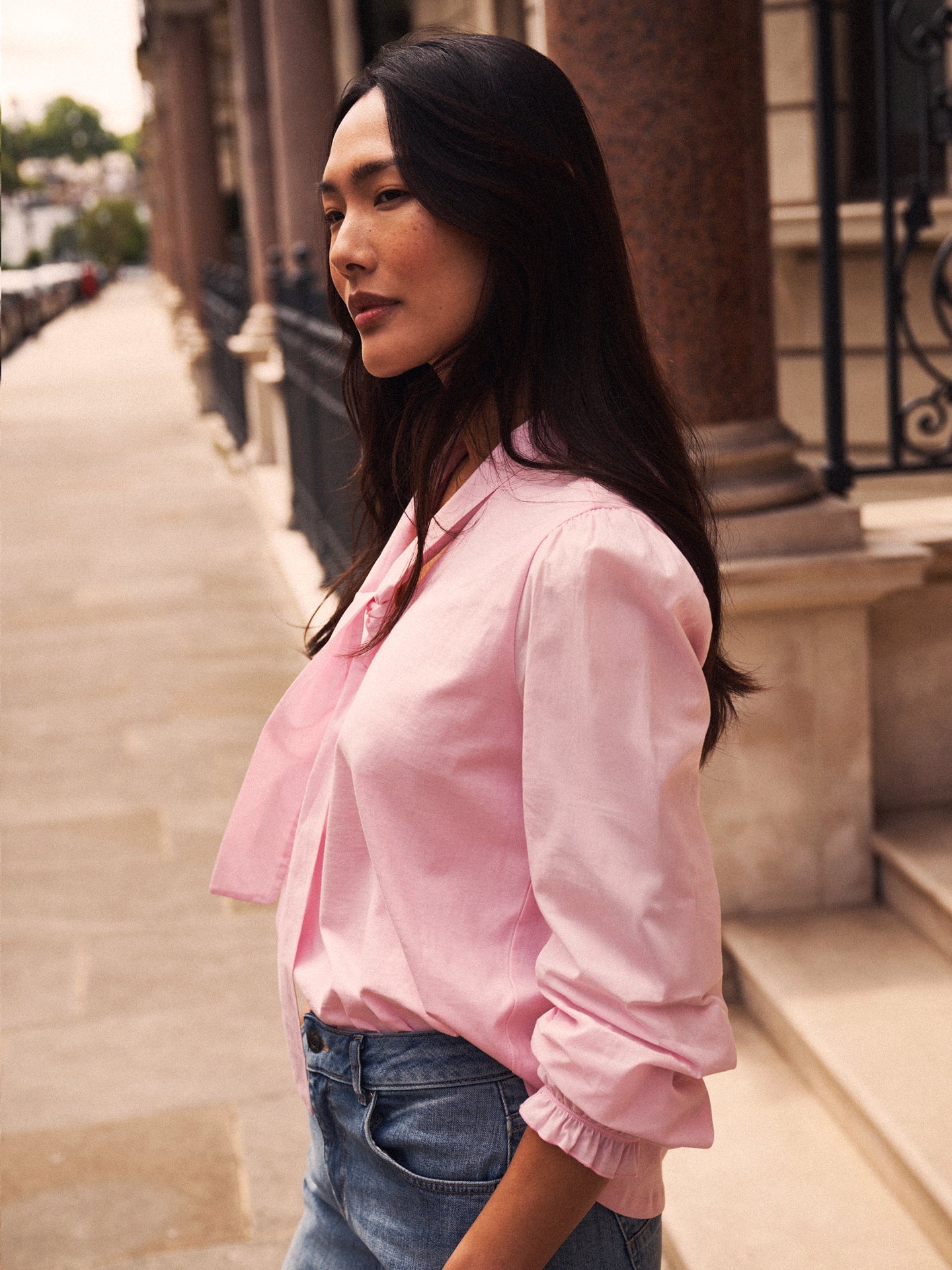 Mayara cotton shirt - Pink