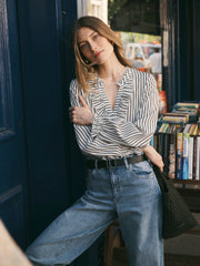 Drew wide leg jean - Light Wash | NRBY Clothing