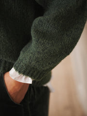 Micheala alpaca blend cardigan - Khaki