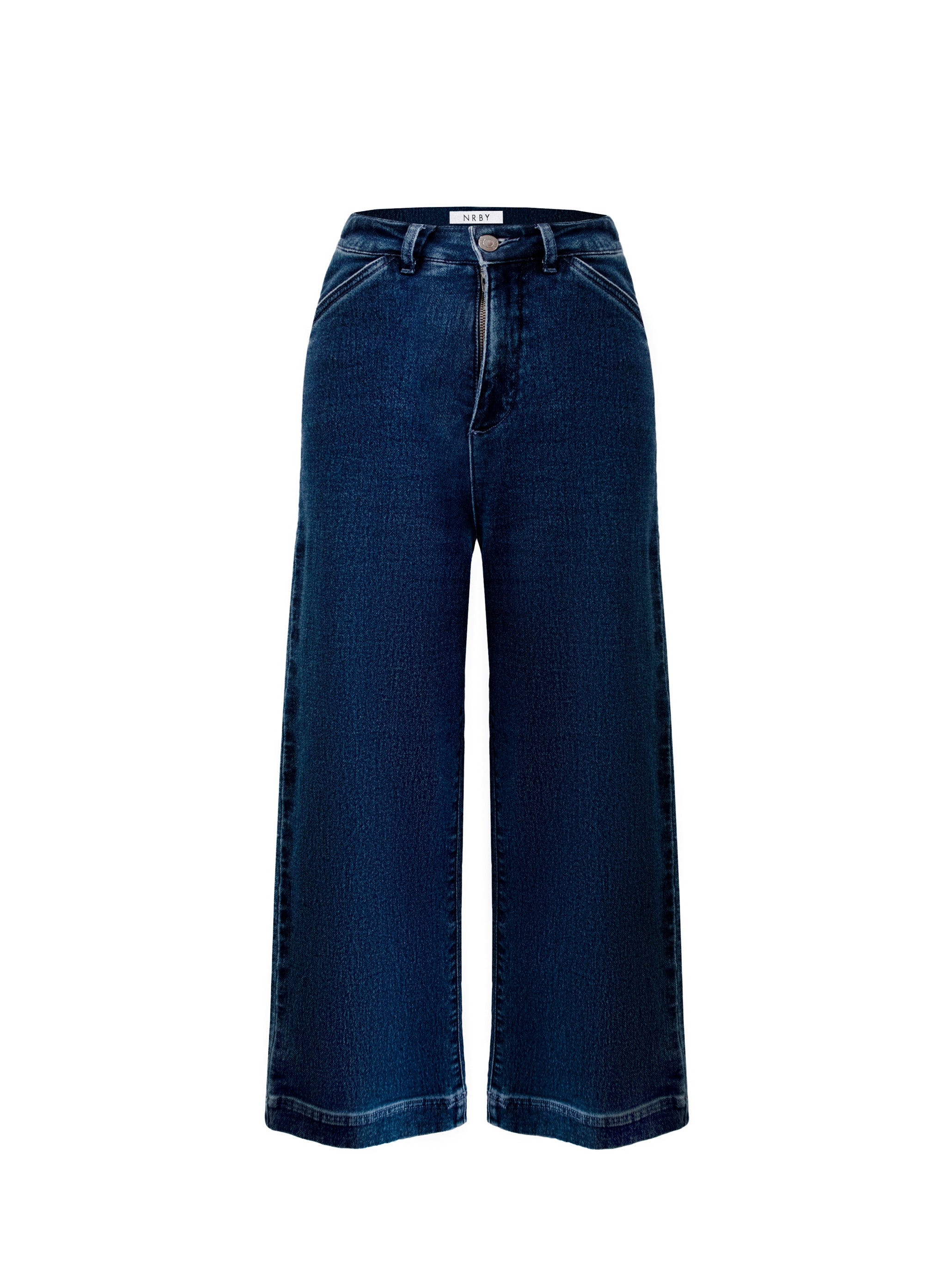 Ash denim wide leg jean Dark Wash Denim | NRBY Clothing