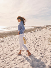 Margot gauze linen shirt - Cornflower Blue | NRBY Clothing