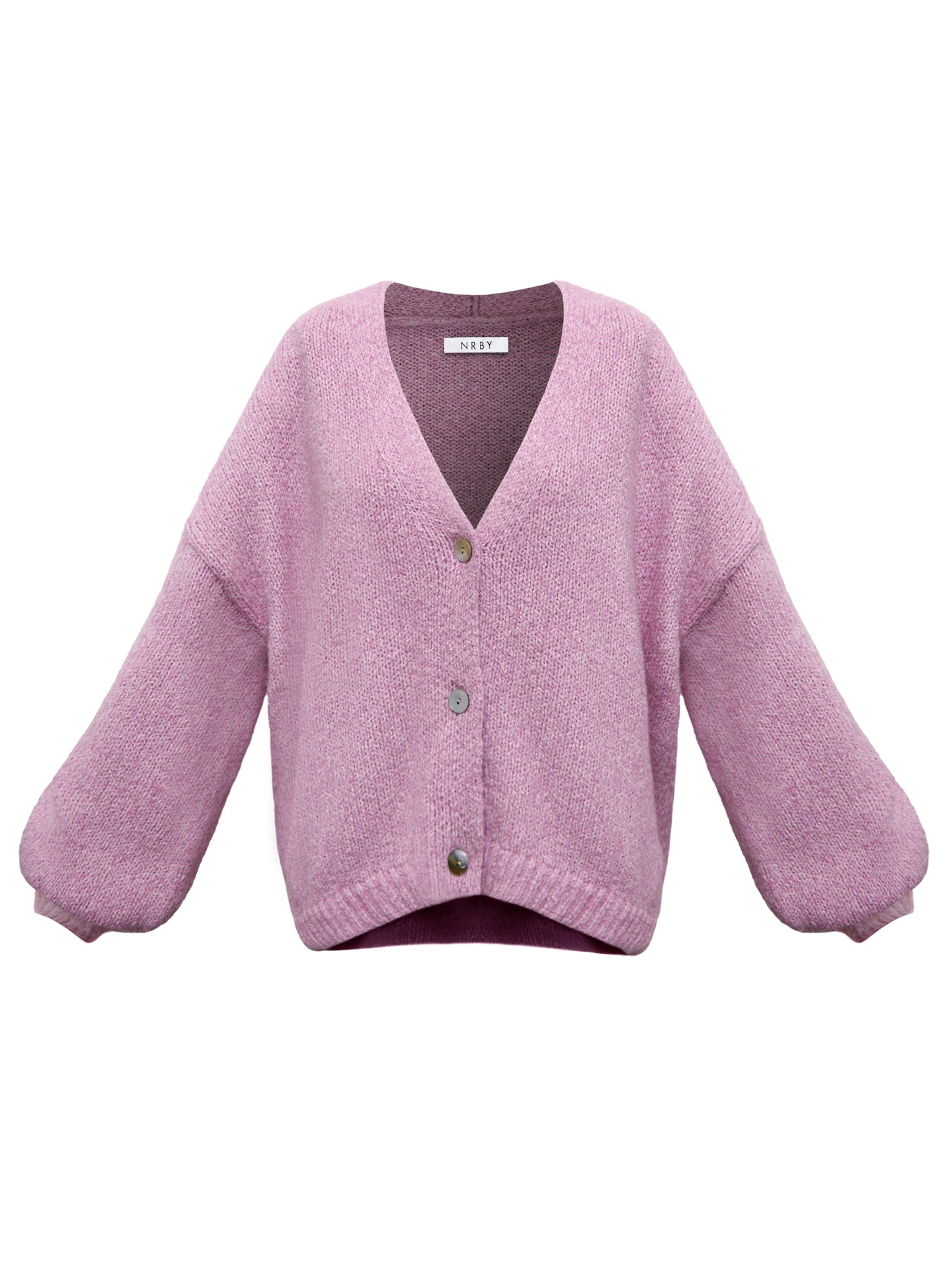 Micheala alpaca blend cardigan - Pink Sorbet