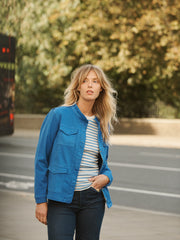 Blue Cotton Jacket