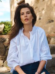 Esther cotton shirt - White