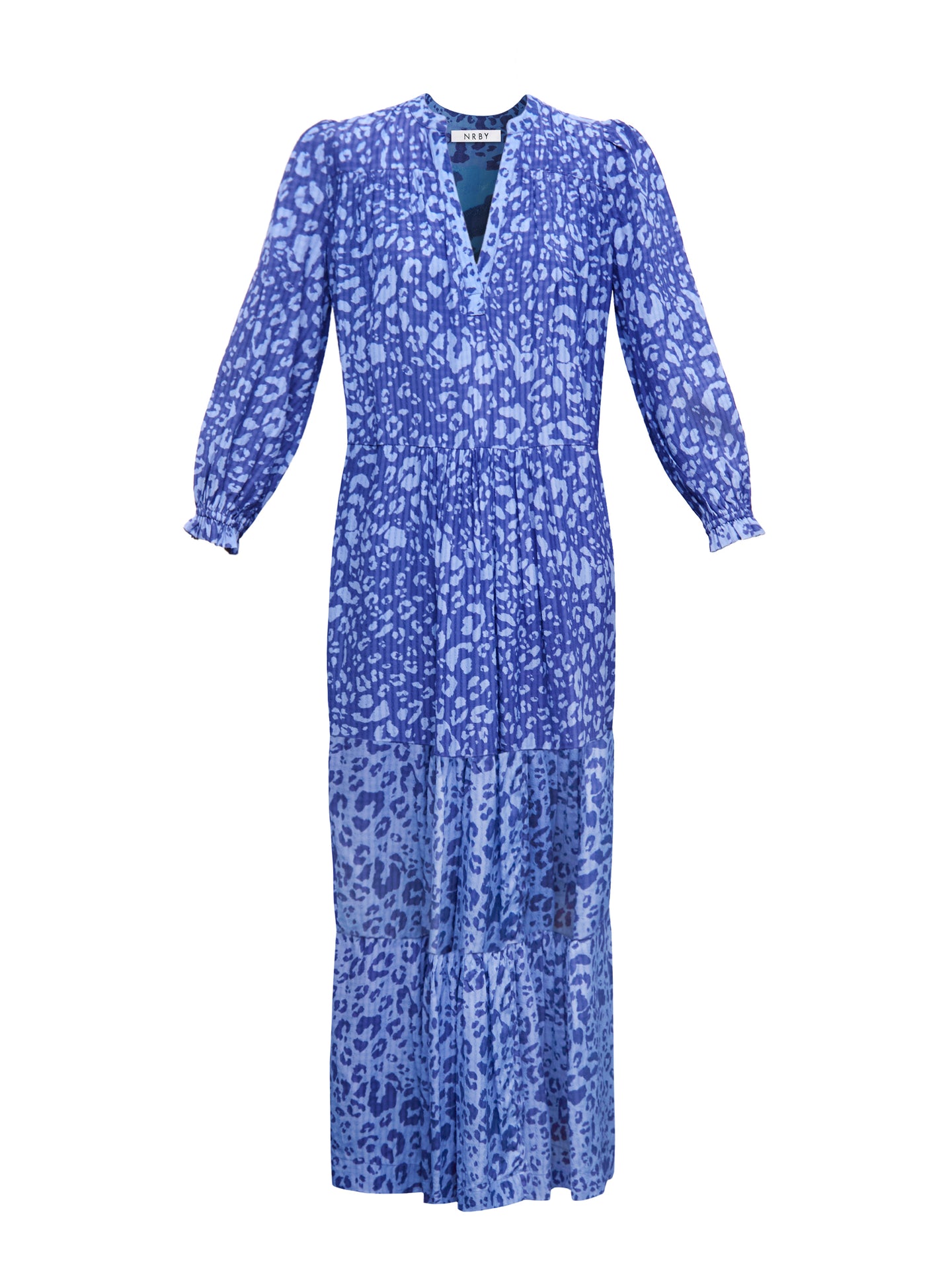 Naomi tonal animal print dress