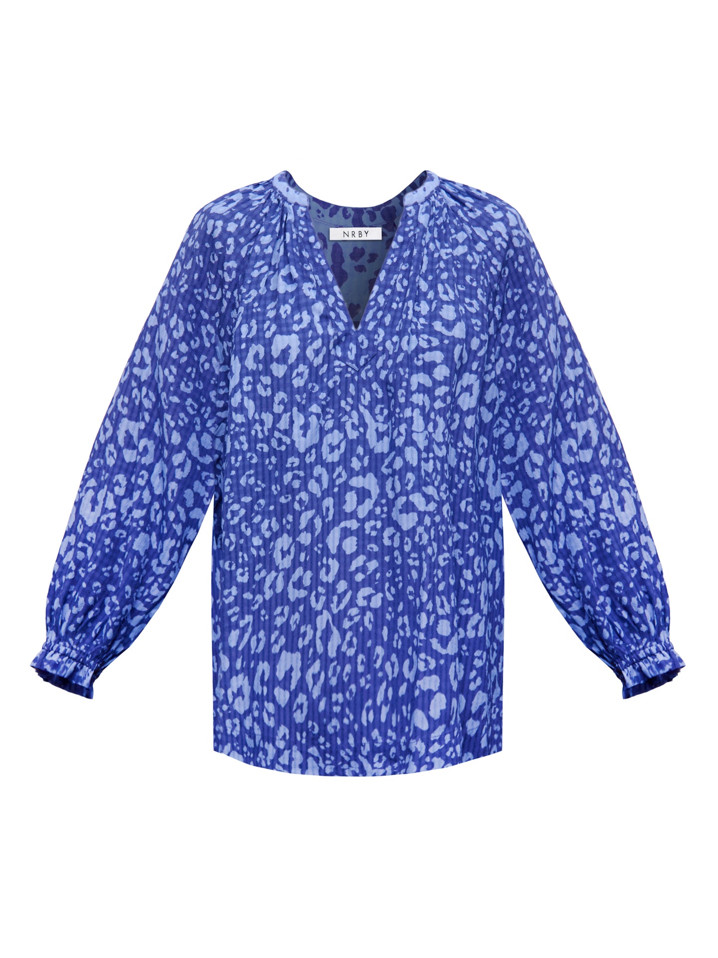 Nicola tonal animal print top
