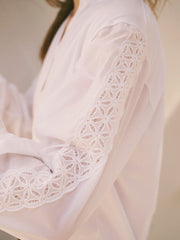 Olivia cotton shirt - White | NRBY Clothing