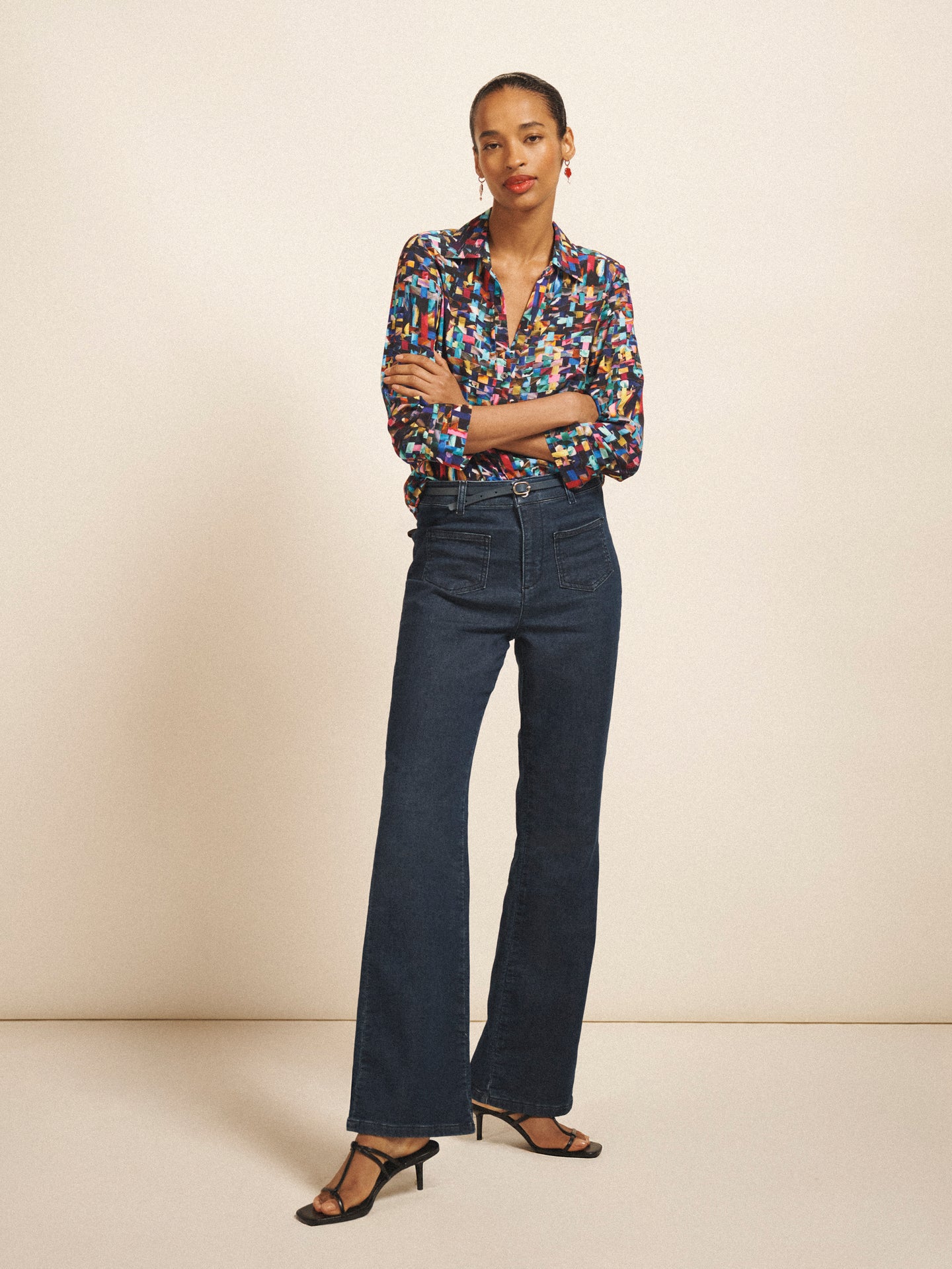 Bianca denim bootcut jean - Dark Wash