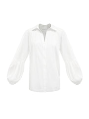 Oriel cotton shirt - White