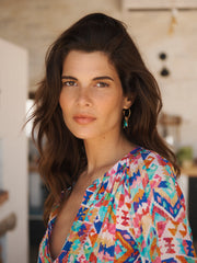 Ophelia silk kilim print shirt | NRBY Clothing