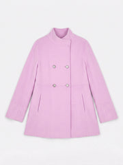 Panita wool rich coat - Pink | NRBY Clothing