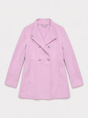 Panita wool rich coat - Pink | NRBY Clothing