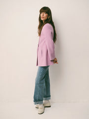 Panita wool rich coat - Pink | NRBY Clothing