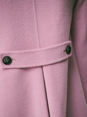 Panita wool rich coat - Pink | NRBY Clothing