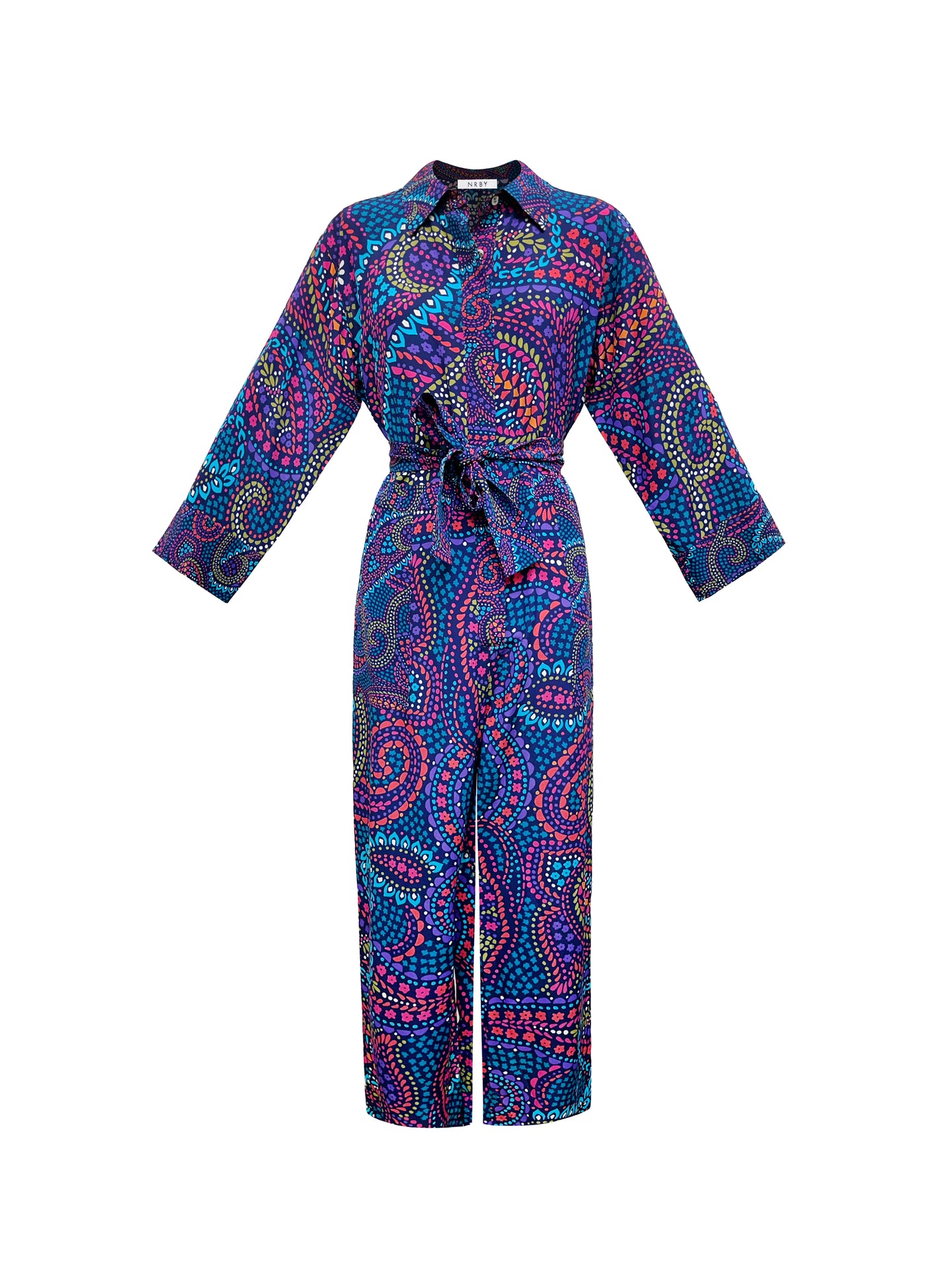 Pip silk star paisley jumpsuit