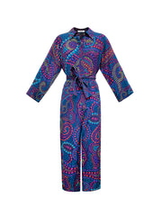 Pip silk star paisley jumpsuit