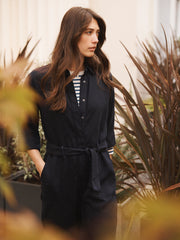 Polly tencel jumpsuit - Navy