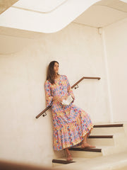 Priya ikat heart printed maxi dress | NRBY Clothing