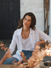 White Linen Shirt