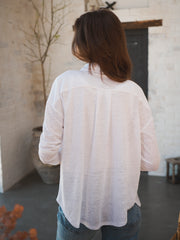 White Linen Shirt