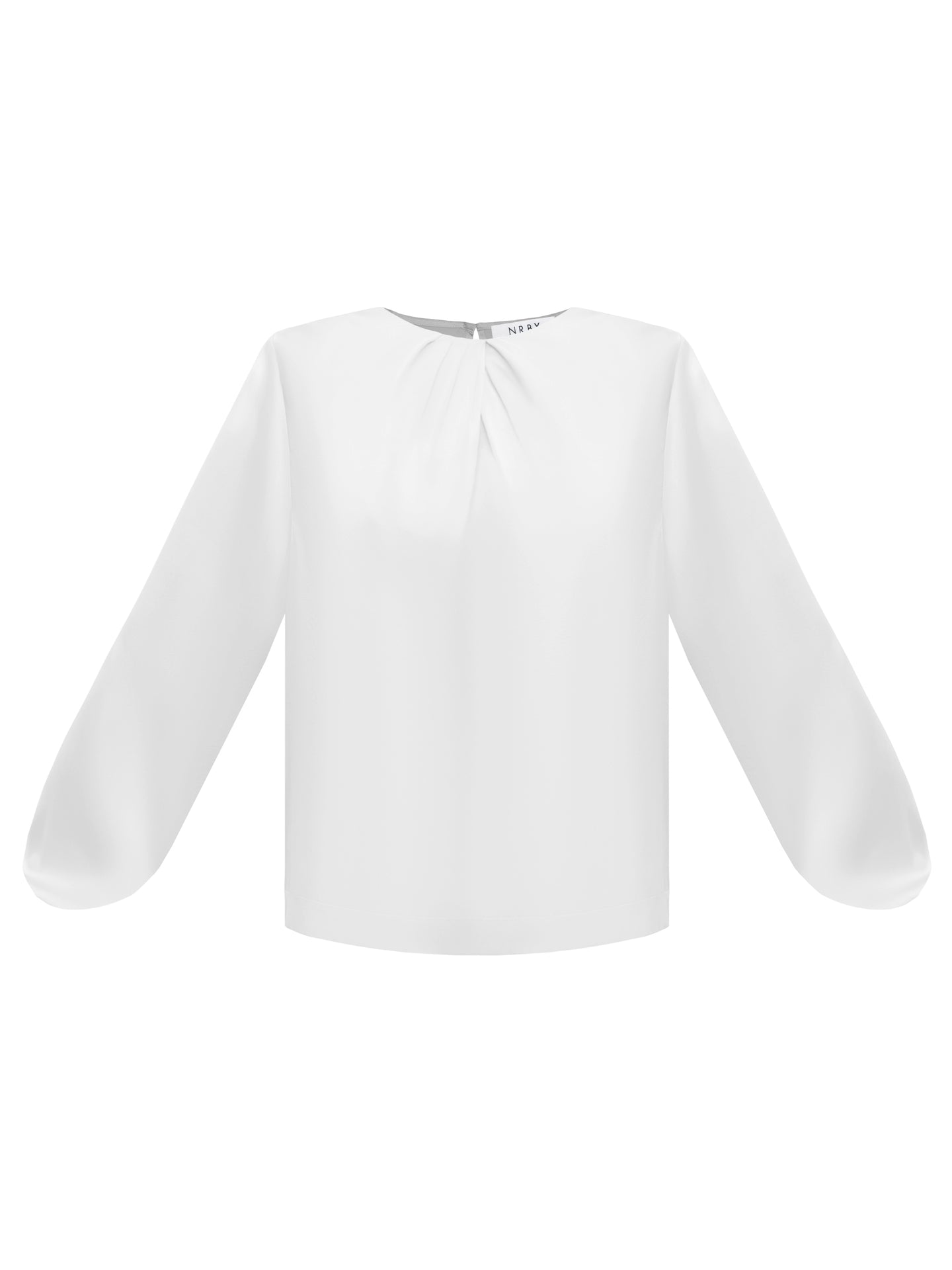 Patsy silk satin top - Ivory
