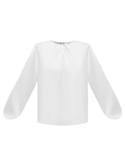 Patsy silk satin top - Ivory