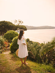 White Cotton Dress