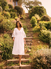 White Cotton Dress