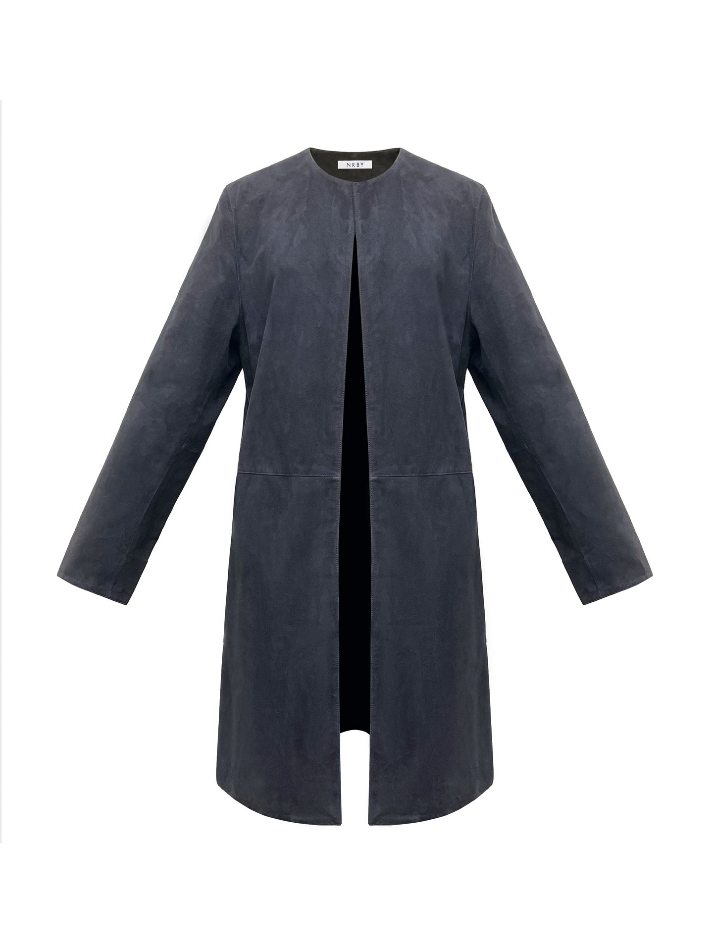 Russo suede coat - Ink