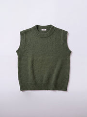 Rosie alpaca blend tank - Khaki