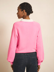 Sandi cotton sweatshirt - Neon Pink