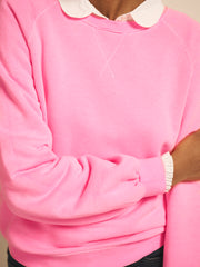 Sandi cotton sweatshirt - Neon Pink