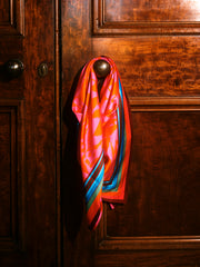 Silk satin scarf print pareo | NRBY Clothing