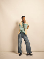 Sydney cashmere crew neck sweater - Aqua