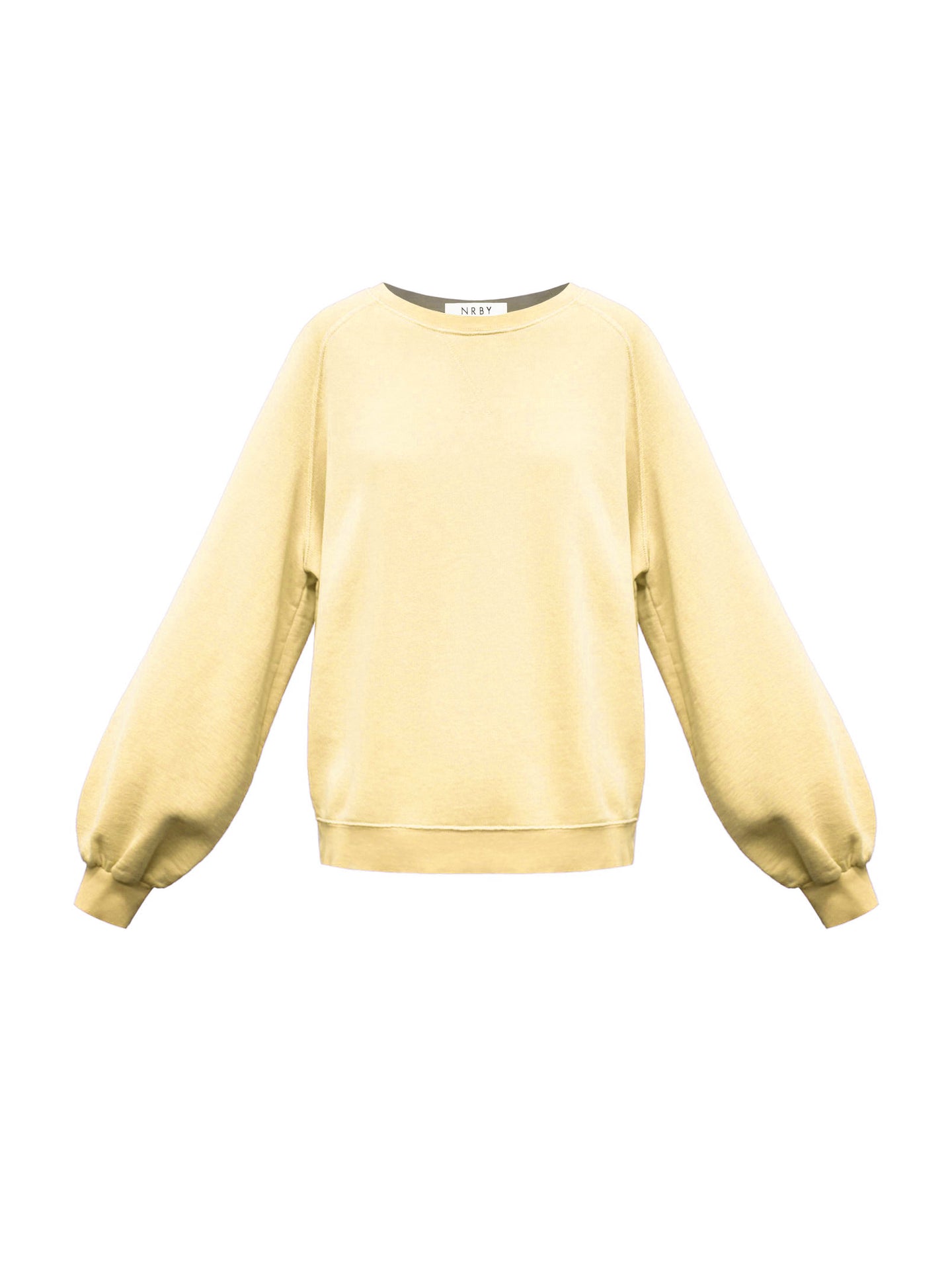 Sandi cotton sweatshirt - Buttermilk Yellow