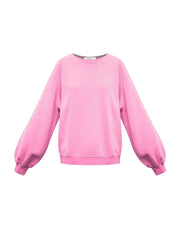Sandi cotton sweatshirt - Neon Pink