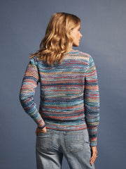 Tallulah cotton v-neck sweater