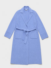 Tasha wool rich coat - Azure Blue | NRBY Clothing