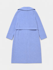 Tasha wool rich coat - Azure Blue | NRBY Clothing