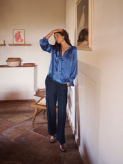 Camilla Tencel™ cargo pant - Ink Blue