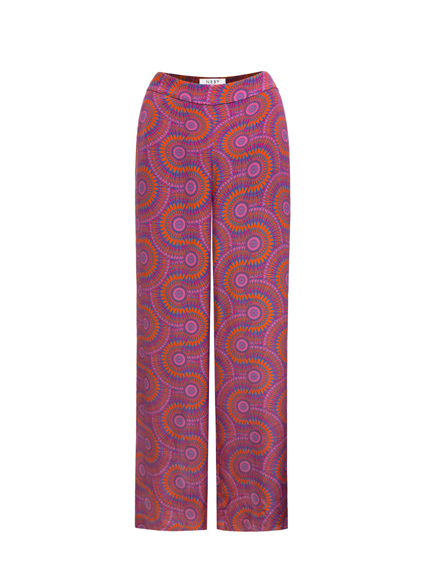 Thea silk pink batik trouser